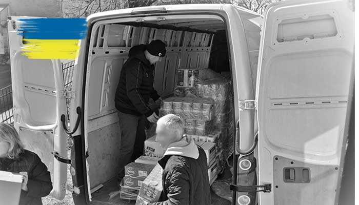 Kastgroup, Humitäte Hilfe, aid, Ukraine