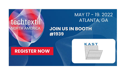 Kast bei Messe Techtextil Atlanta